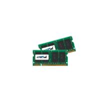 Crucial 1GB Memory Kit (2x512MB) PC2-5300 667MHz DDR2 Unbuffered Non-ECC CL5 200-pin SO-DIMM